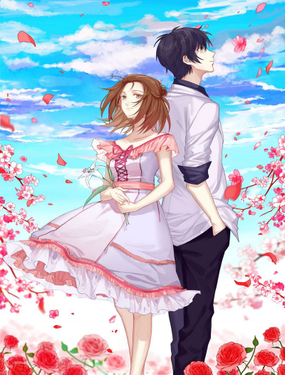 《一路繁花相送》漫画封面图 - tl漫画