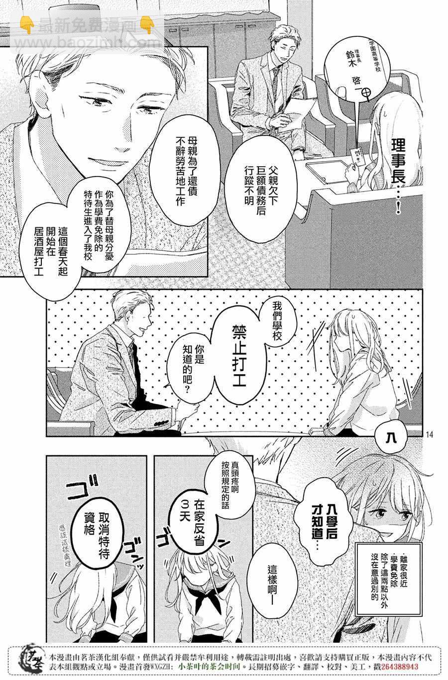 《他们的日常微微苦涩》第1话 第14页