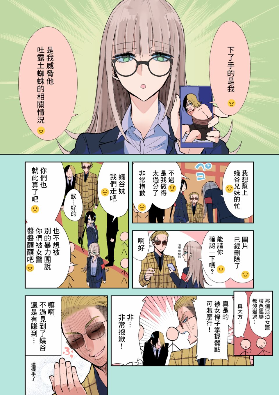 《混混与眼神恶劣女刑警》第14.7话 第5页