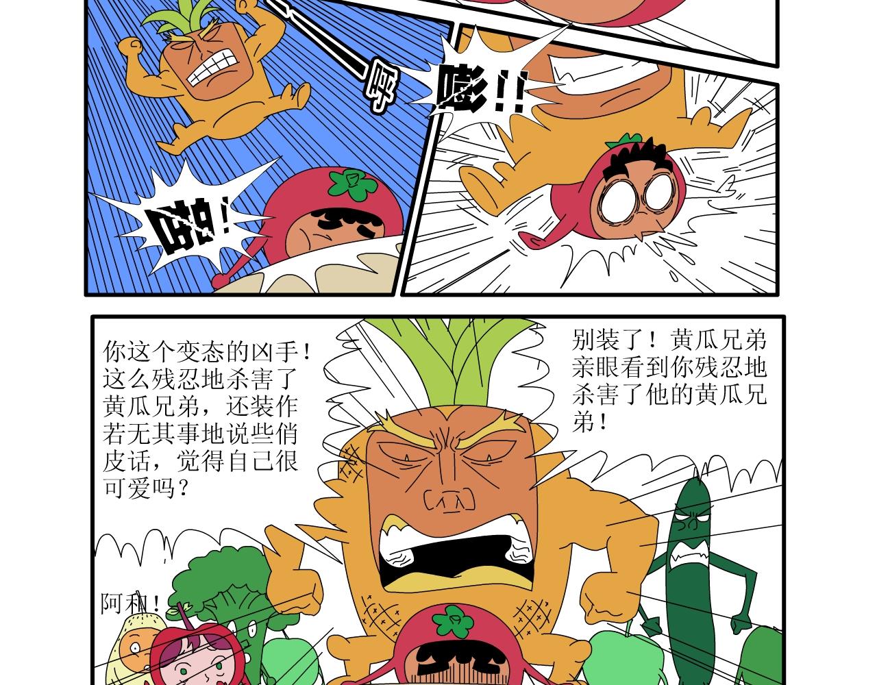 《水果蔬菜的战争与和平》第二话 嫁祸 第17页