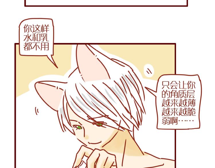 《家用猫咪美妆指南》第2话捡到一只小白猫 第34页