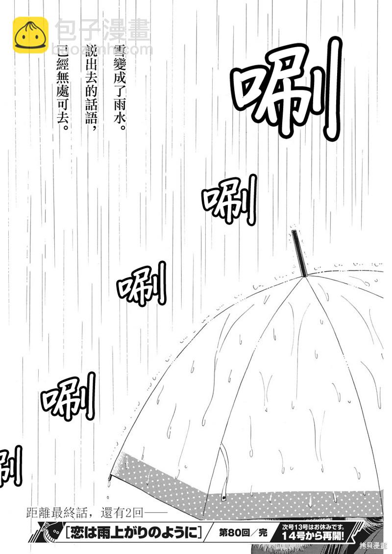 《恋如雨止》第80话 第17页