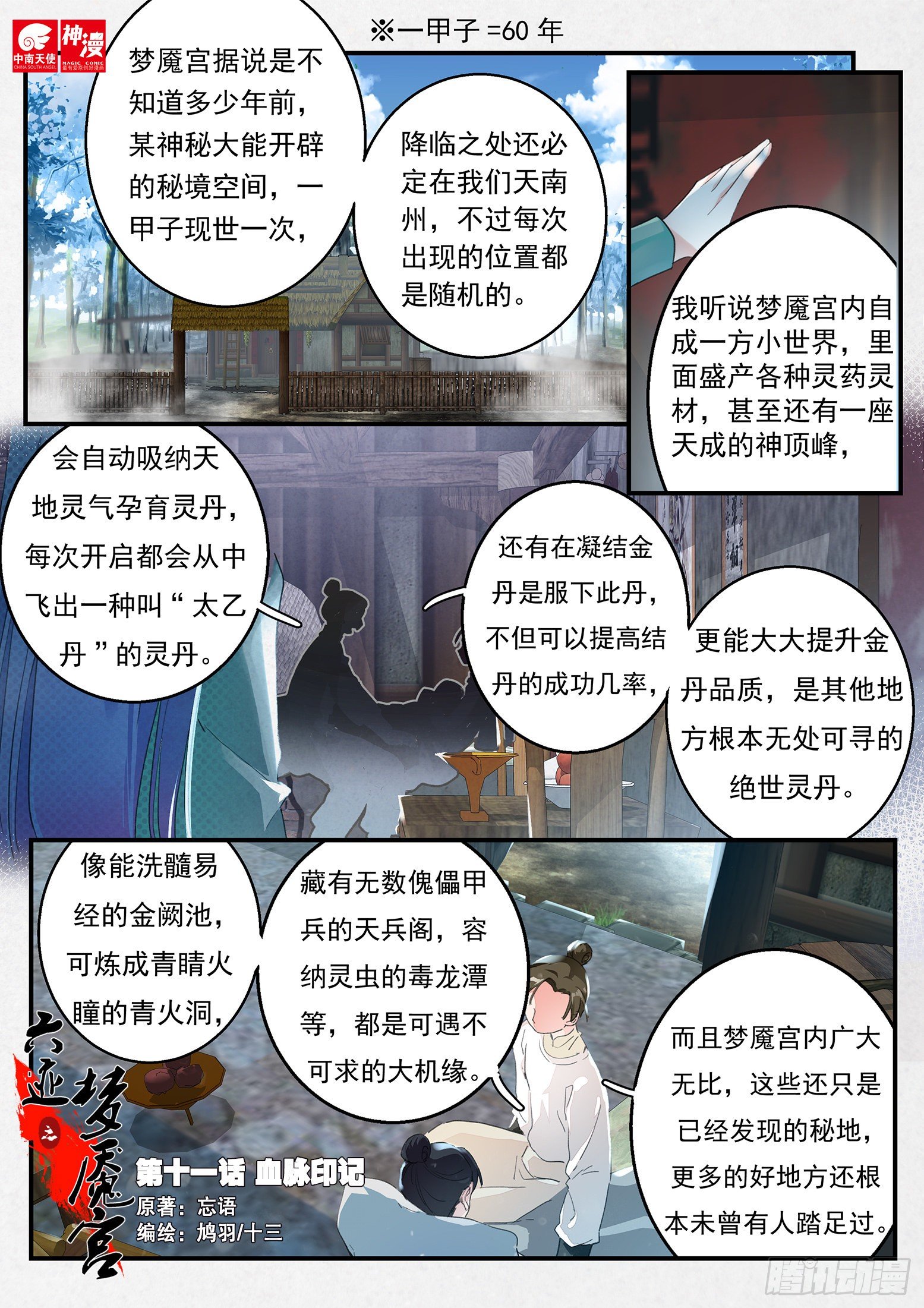 《六迹之梦魇宫》11 血脉印记 第1页