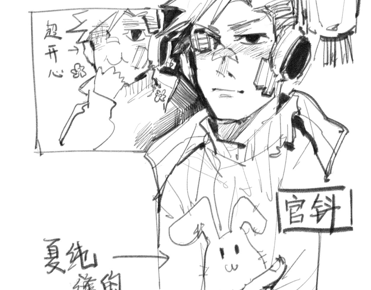 《文科组的爆笑日常》第十二话 同学们的夜市（一） 第3页
