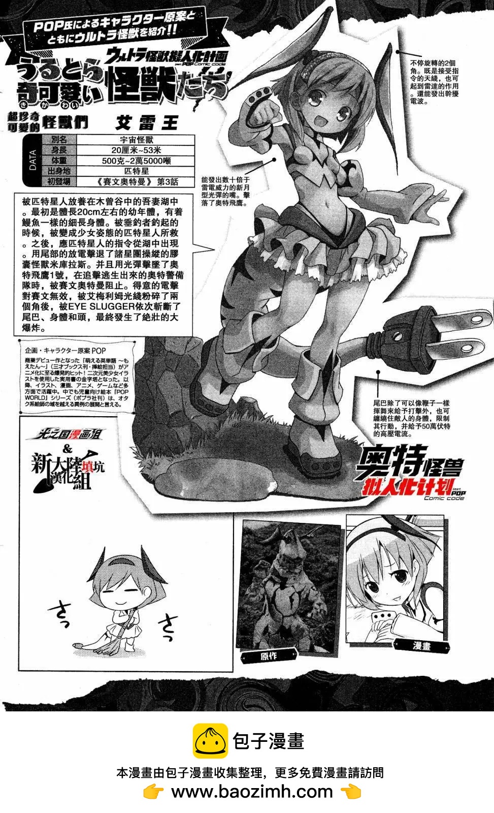 《奥特怪兽拟人化计划fPOP》第01回 第19页