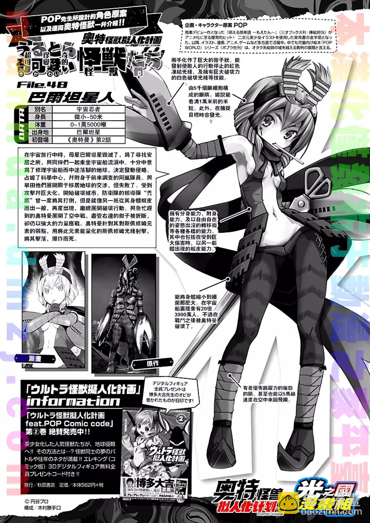 《奥特怪兽拟人化计划fPOP》第50回 第9页