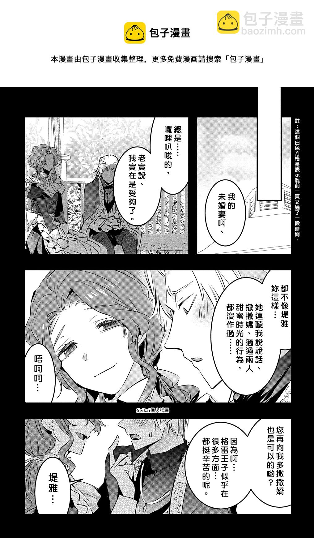 《转生后的恶役千金并不期望报仇》第14.1话 第13页