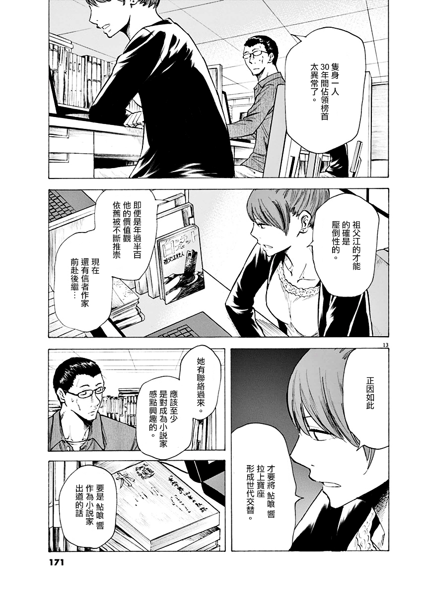 《响成为小说家的方法》第6话 第13页