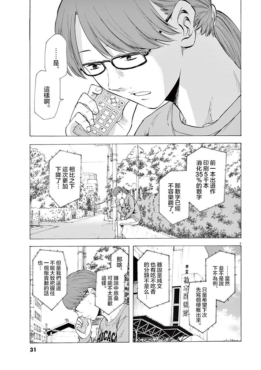 《响成为小说家的方法》第9话 第3页