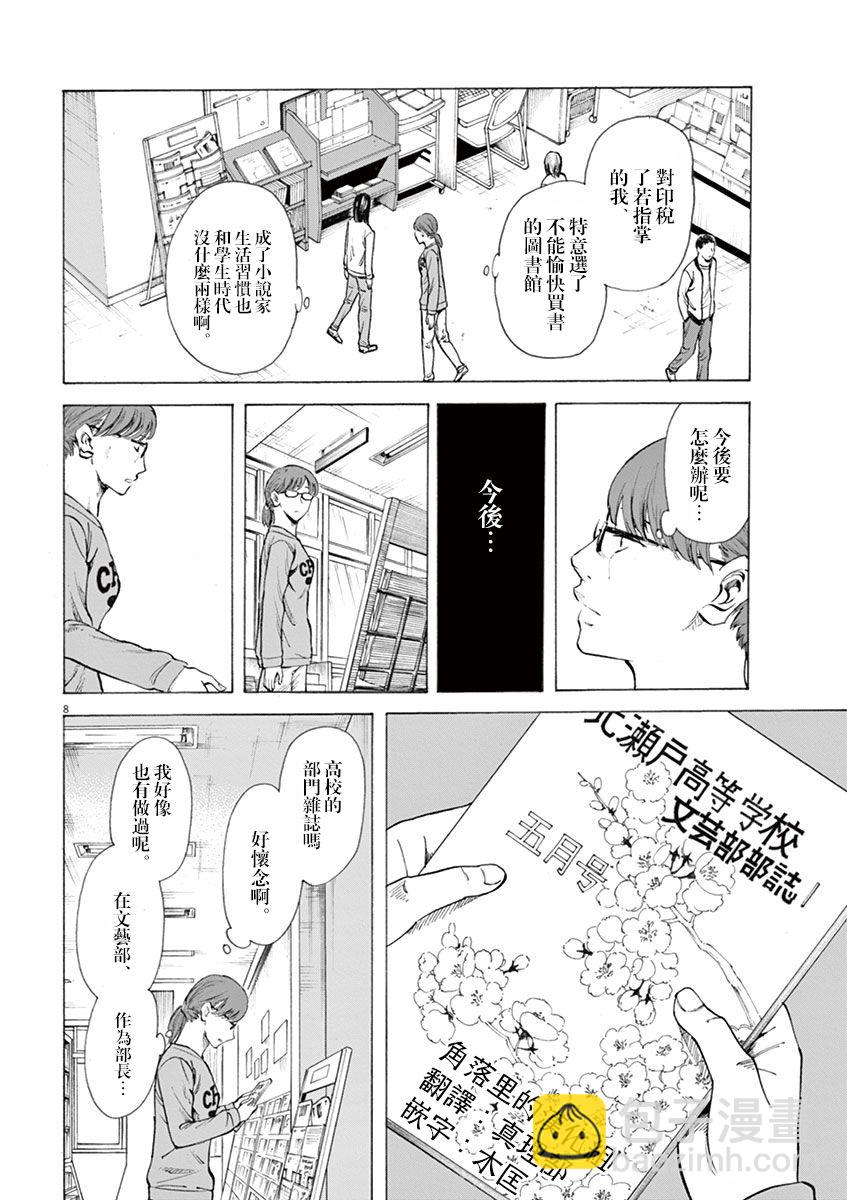 《响成为小说家的方法》第9话 第8页