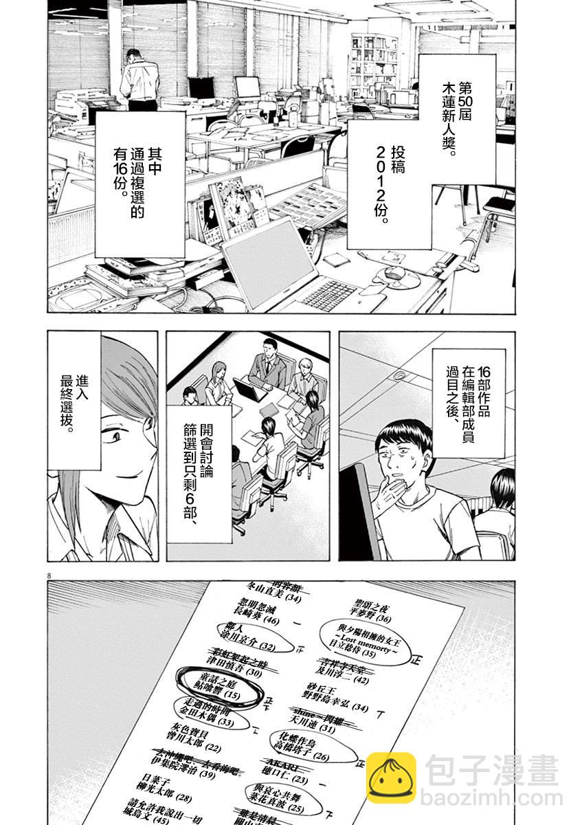 《响成为小说家的方法》第16话 第8页