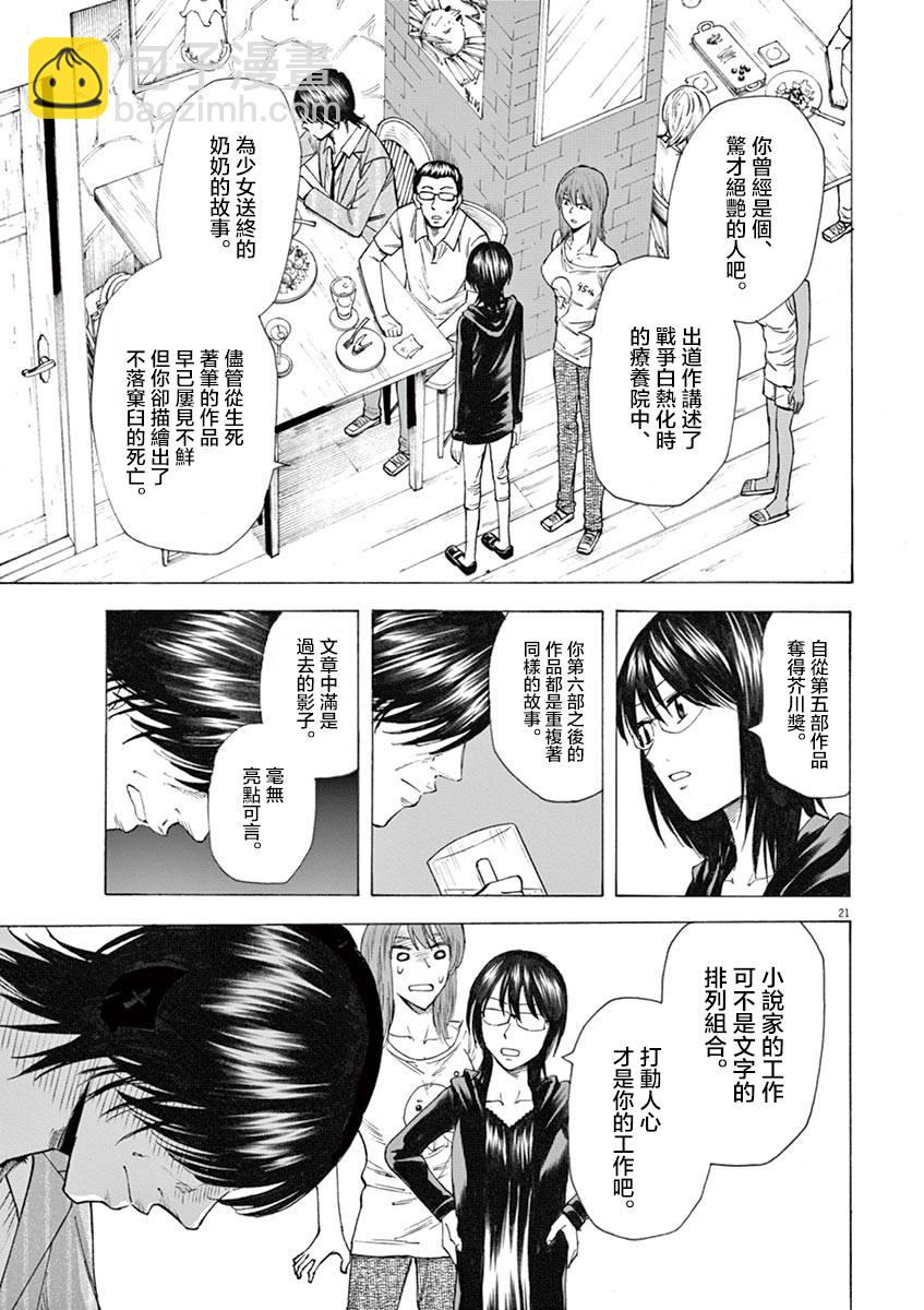 《响成为小说家的方法》第18话 第21页