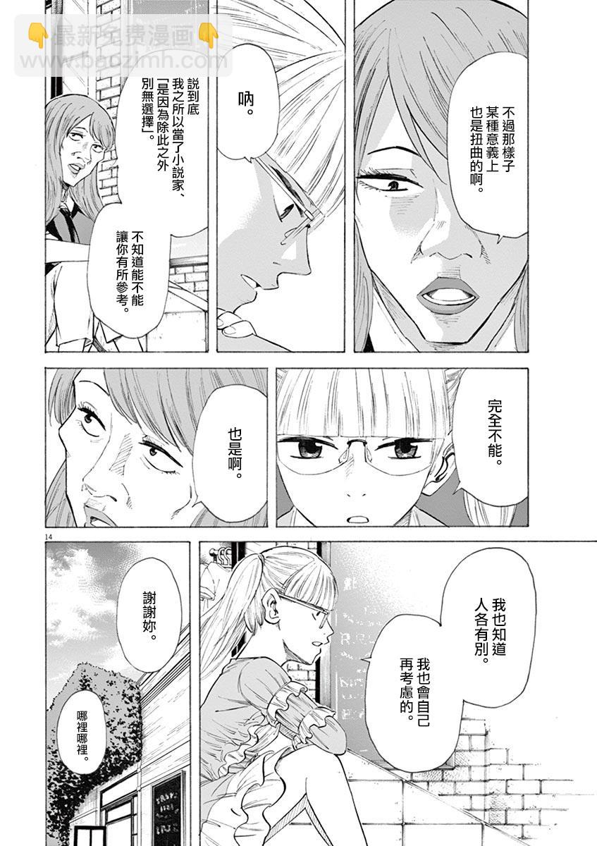 《响成为小说家的方法》第21话 第14页