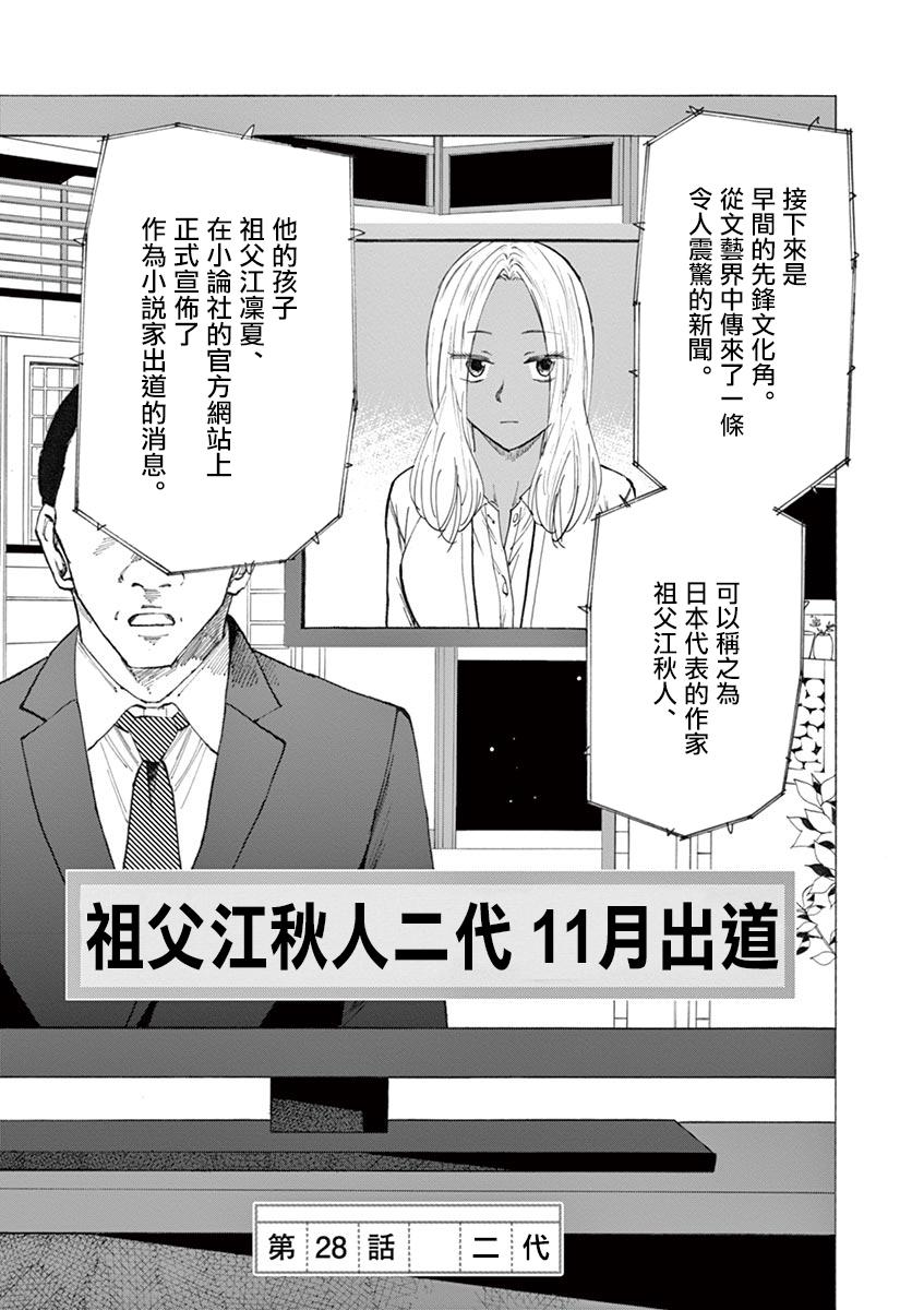 《响成为小说家的方法》第28话 第1页