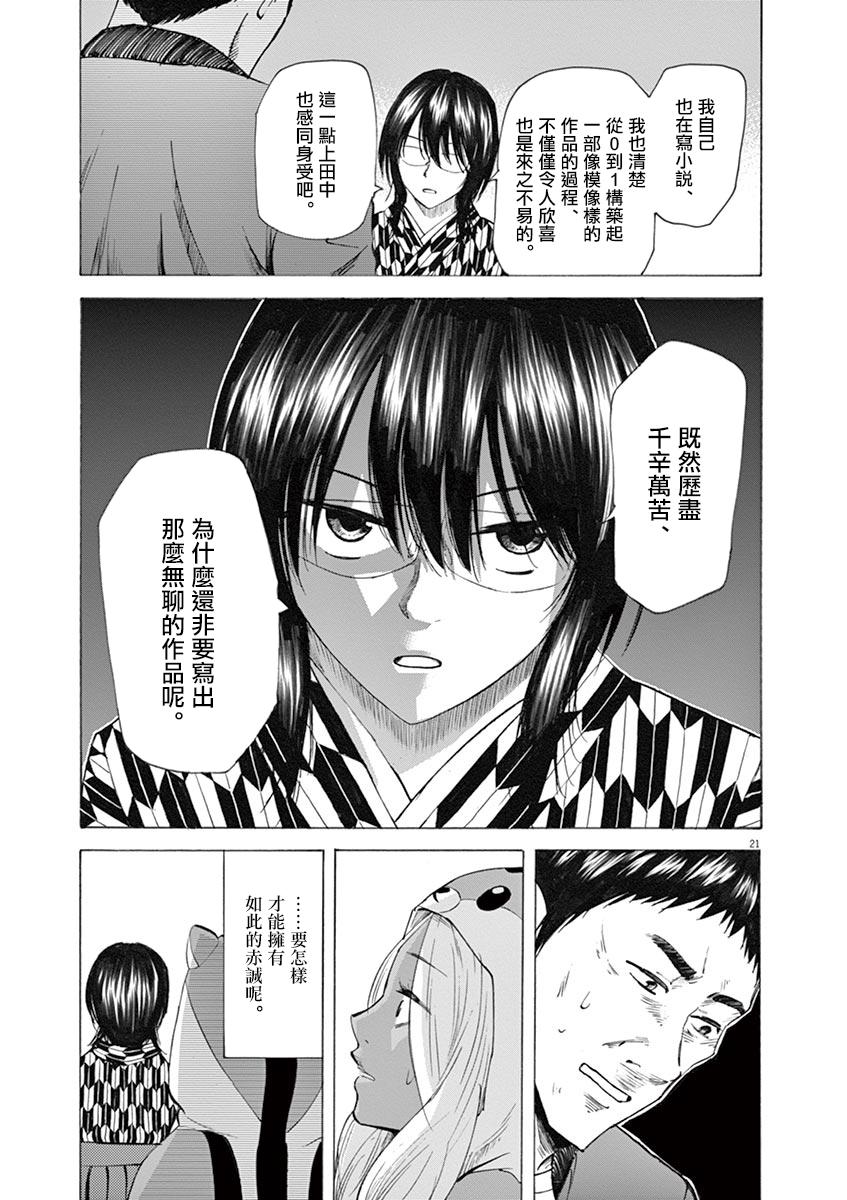 《响成为小说家的方法》第28话 第21页