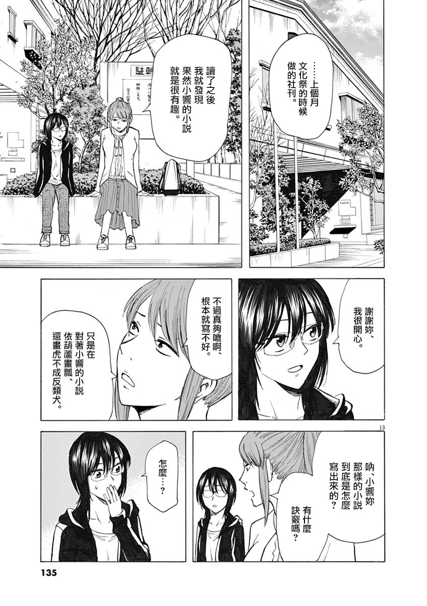 《响成为小说家的方法》第30话 第13页