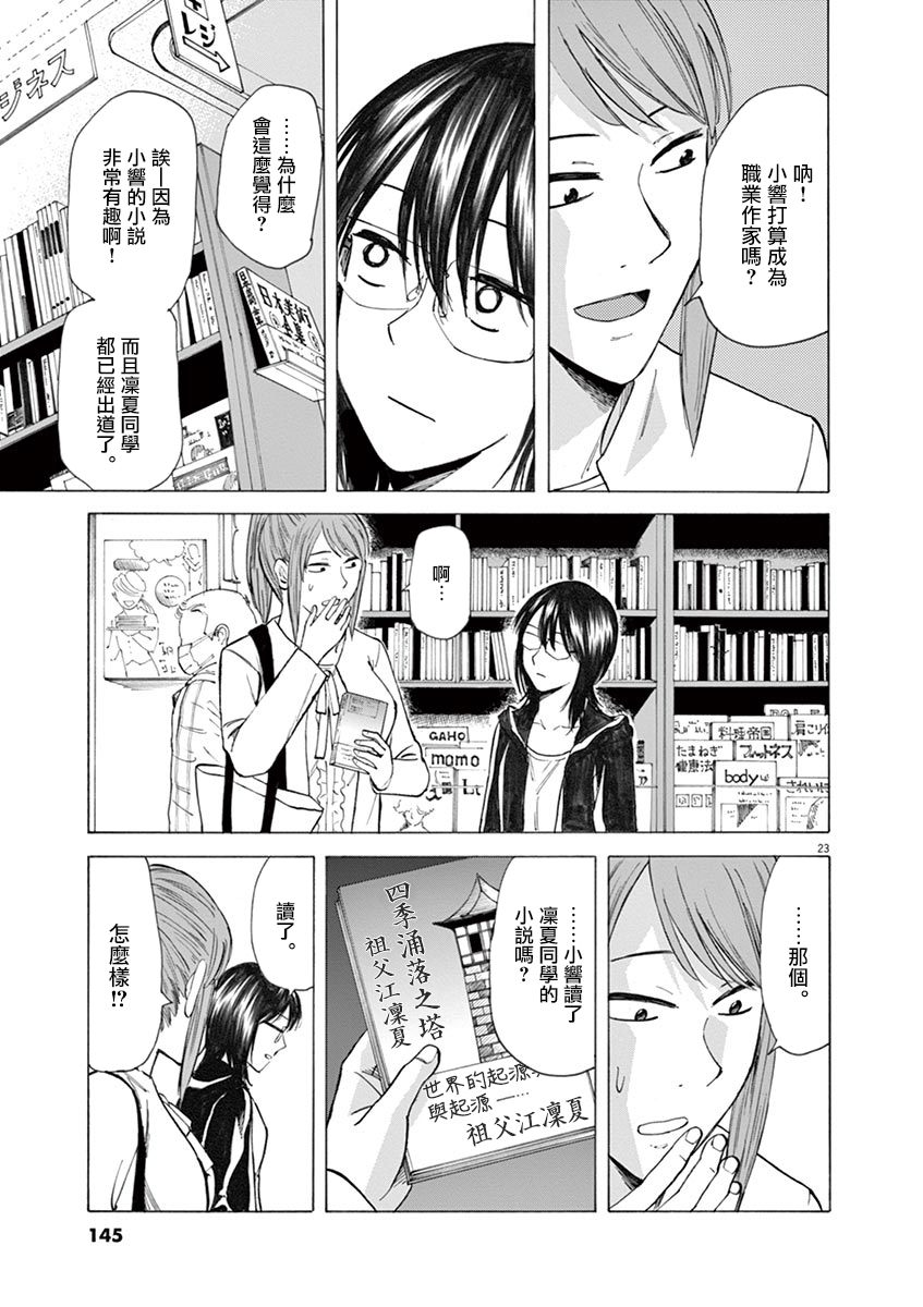 《响成为小说家的方法》第30话 第23页