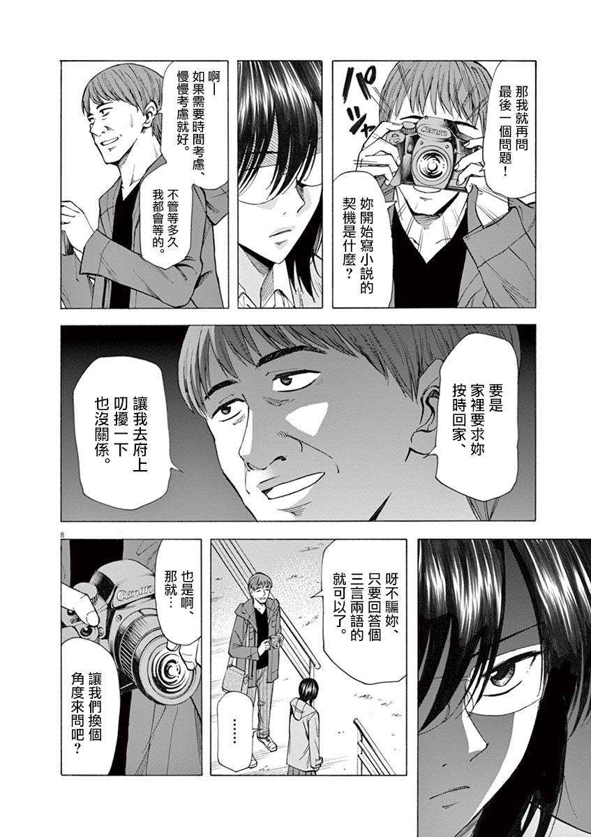 《响成为小说家的方法》第35话 第8页