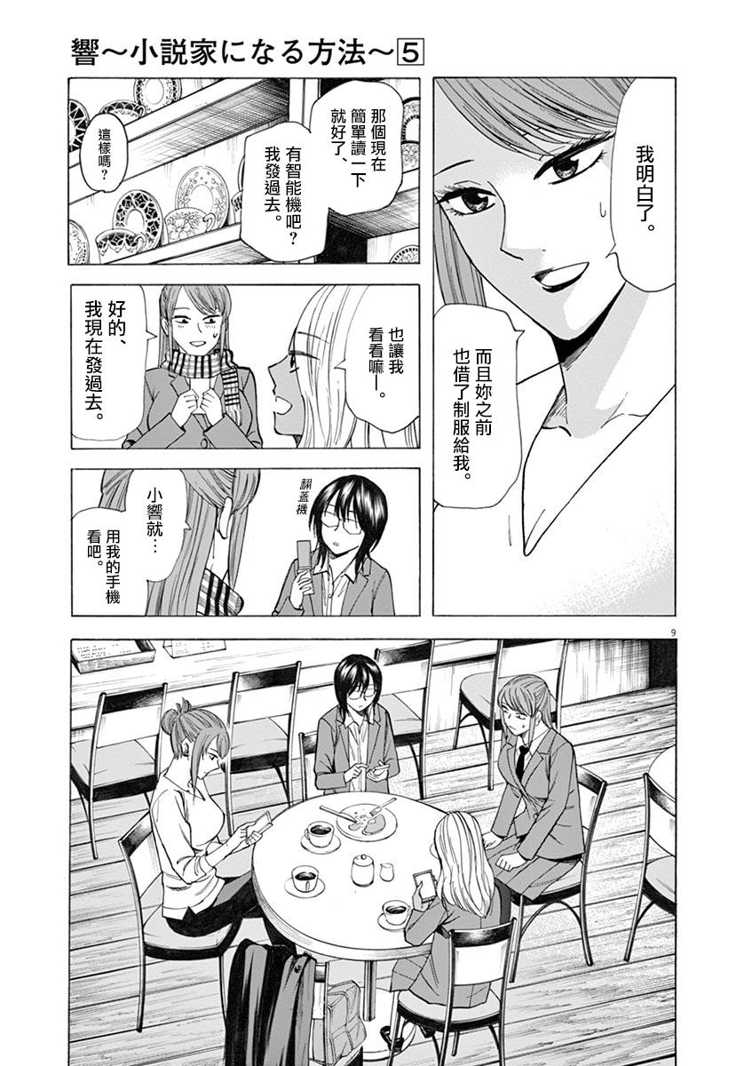 《响成为小说家的方法》第37话 第10页