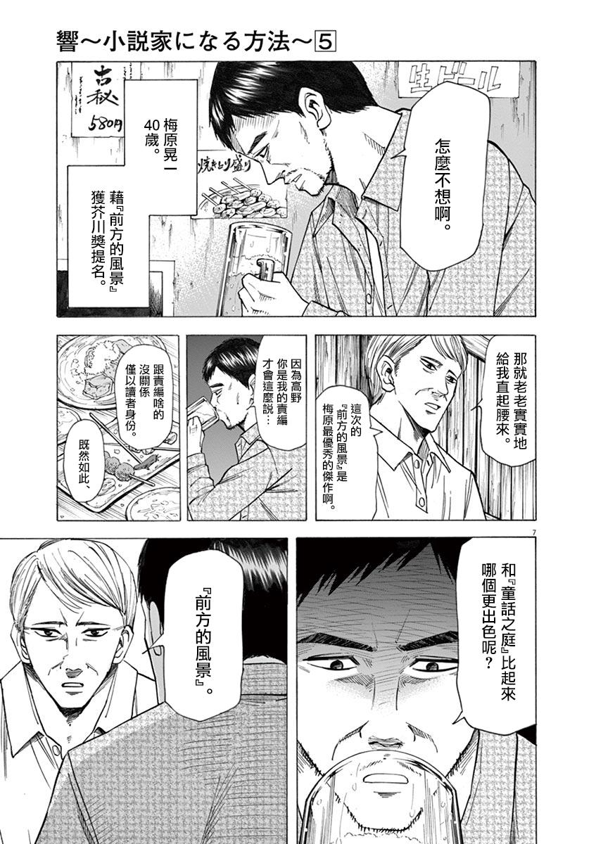 《响成为小说家的方法》第39话 第7页