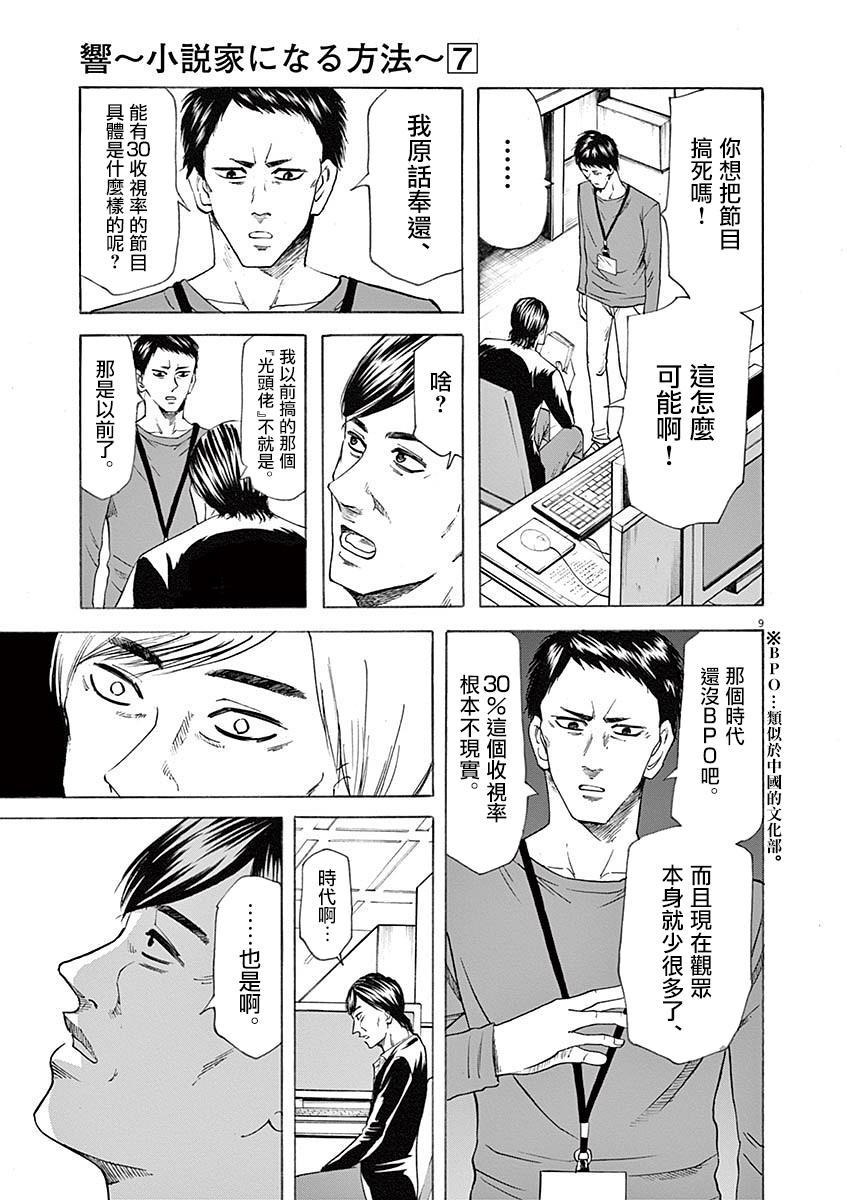 《响成为小说家的方法》第54话 第8页