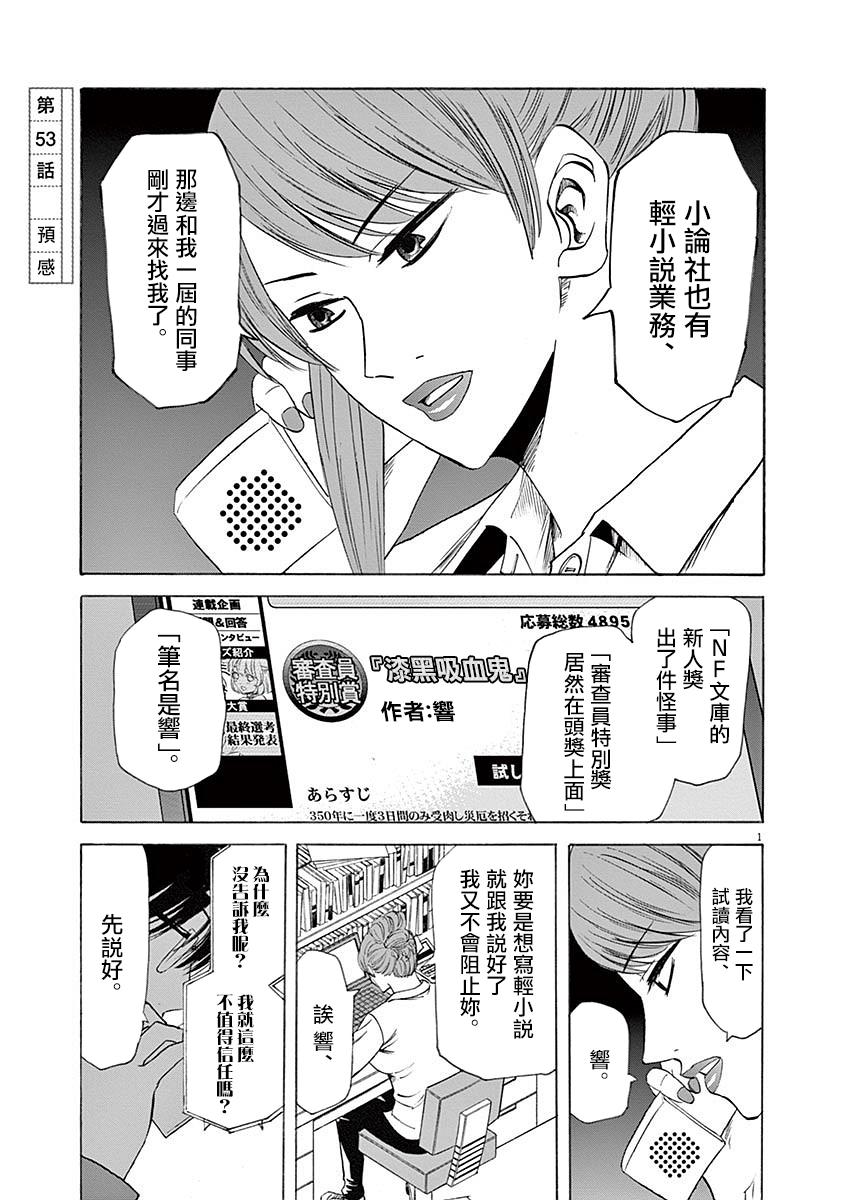 《响成为小说家的方法》第53话 第1页