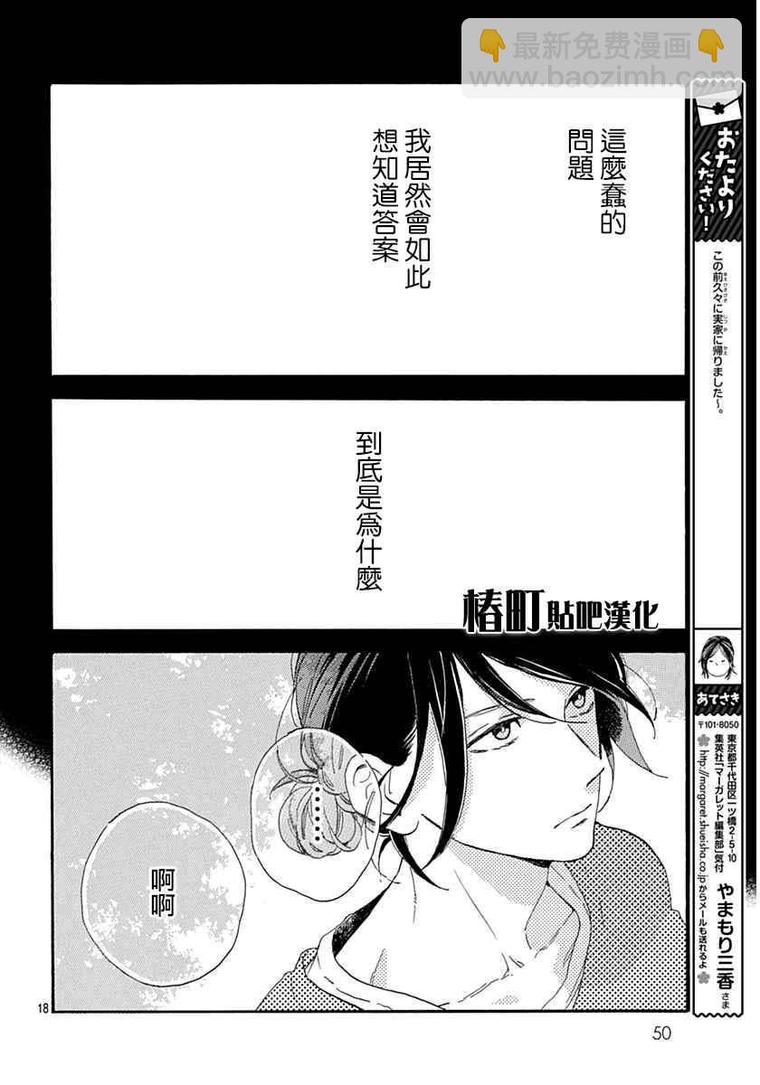 《椿町里的寂寞星球》第22话 第18页