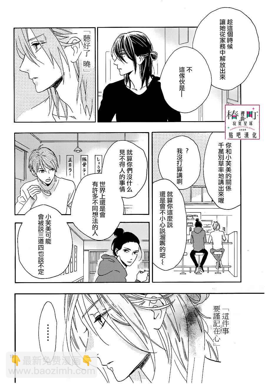 《椿町里的寂寞星球》第47话 第18页