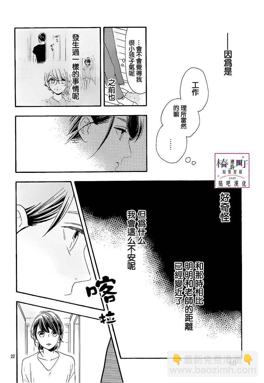 《椿町里的寂寞星球》第47话 第22页