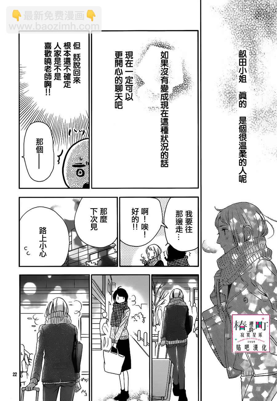 《椿町里的寂寞星球》第50话 第22页
