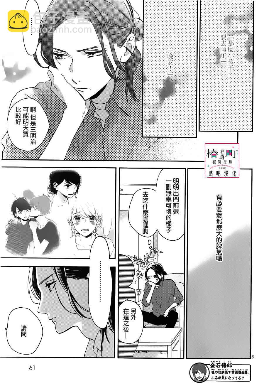 《椿町里的寂寞星球》第50话 第3页