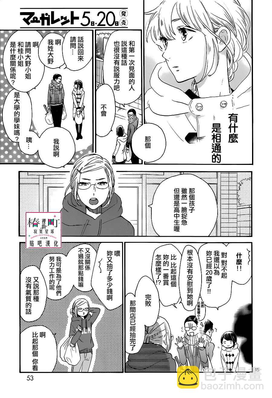 《椿町里的寂寞星球》第53话 第15页