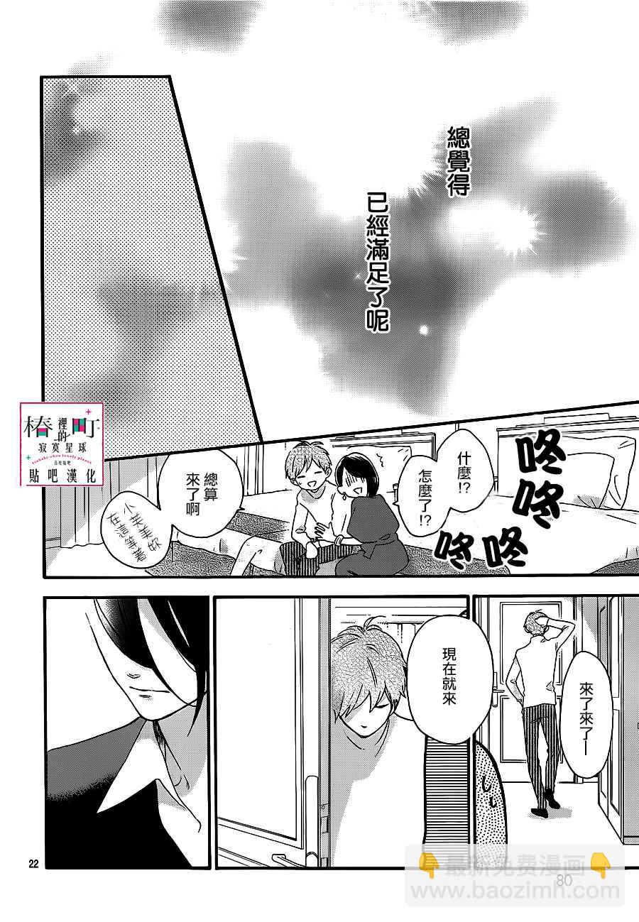 《椿町里的寂寞星球》第55话 第22页