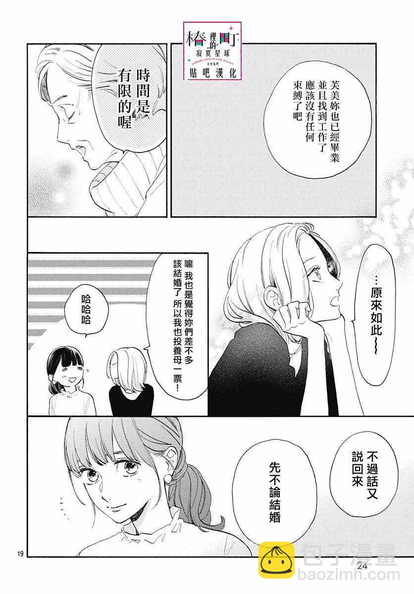 《椿町里的寂寞星球》第77话 第20页