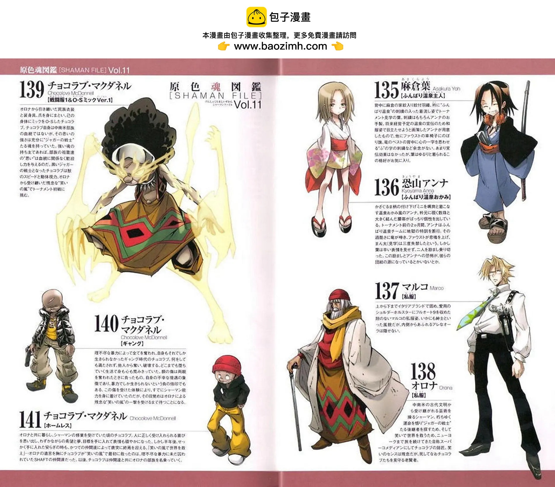 《通灵童子》人物设定集01 第21页