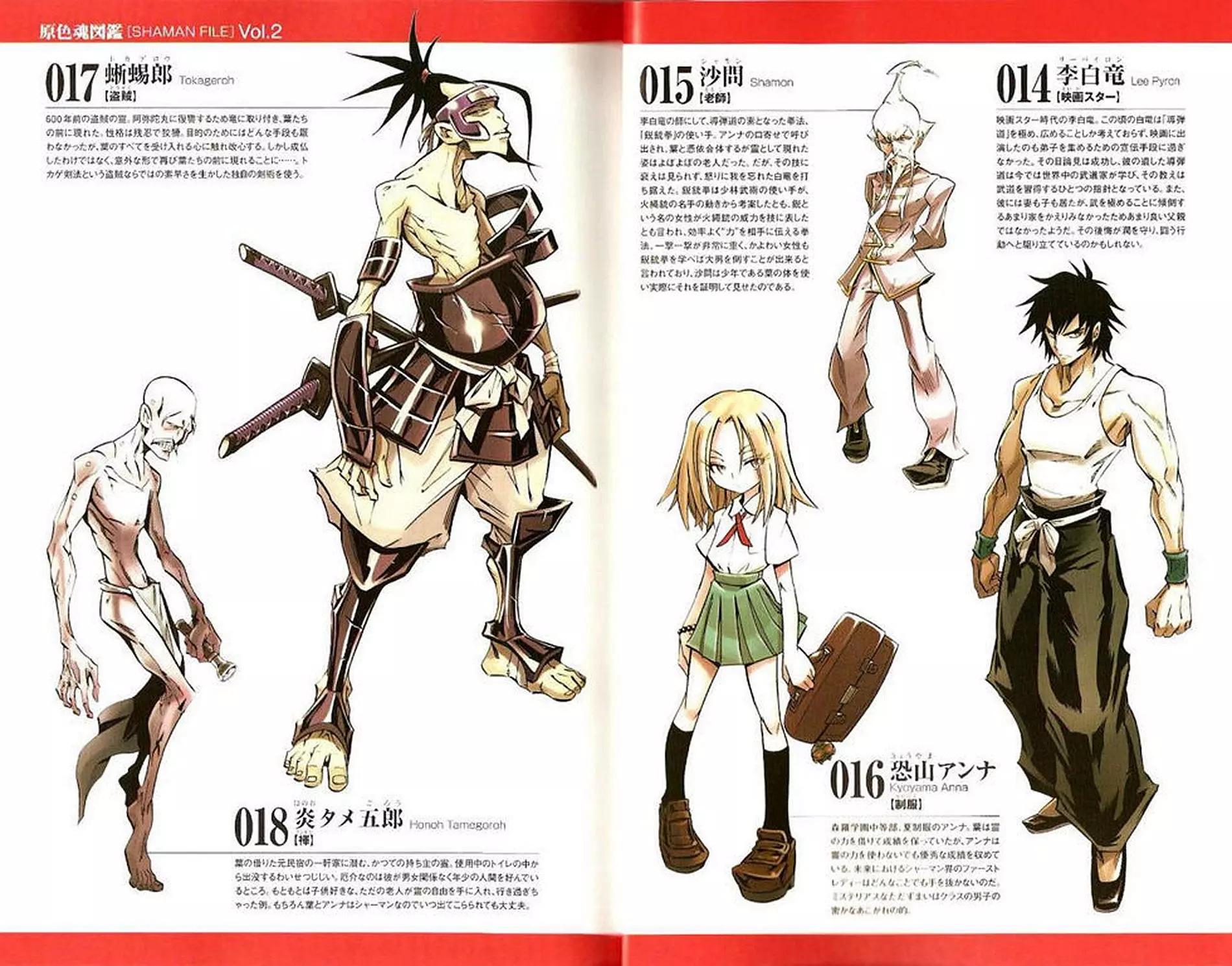 《通灵童子》人物设定集01 第4页