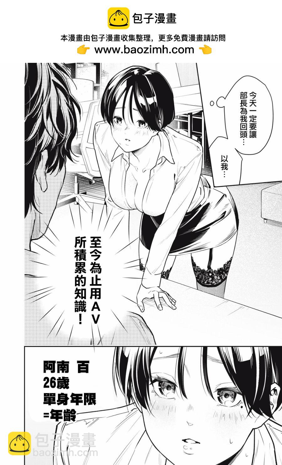 《阿南小姐见面3秒后就想合体！》第01话 第2页