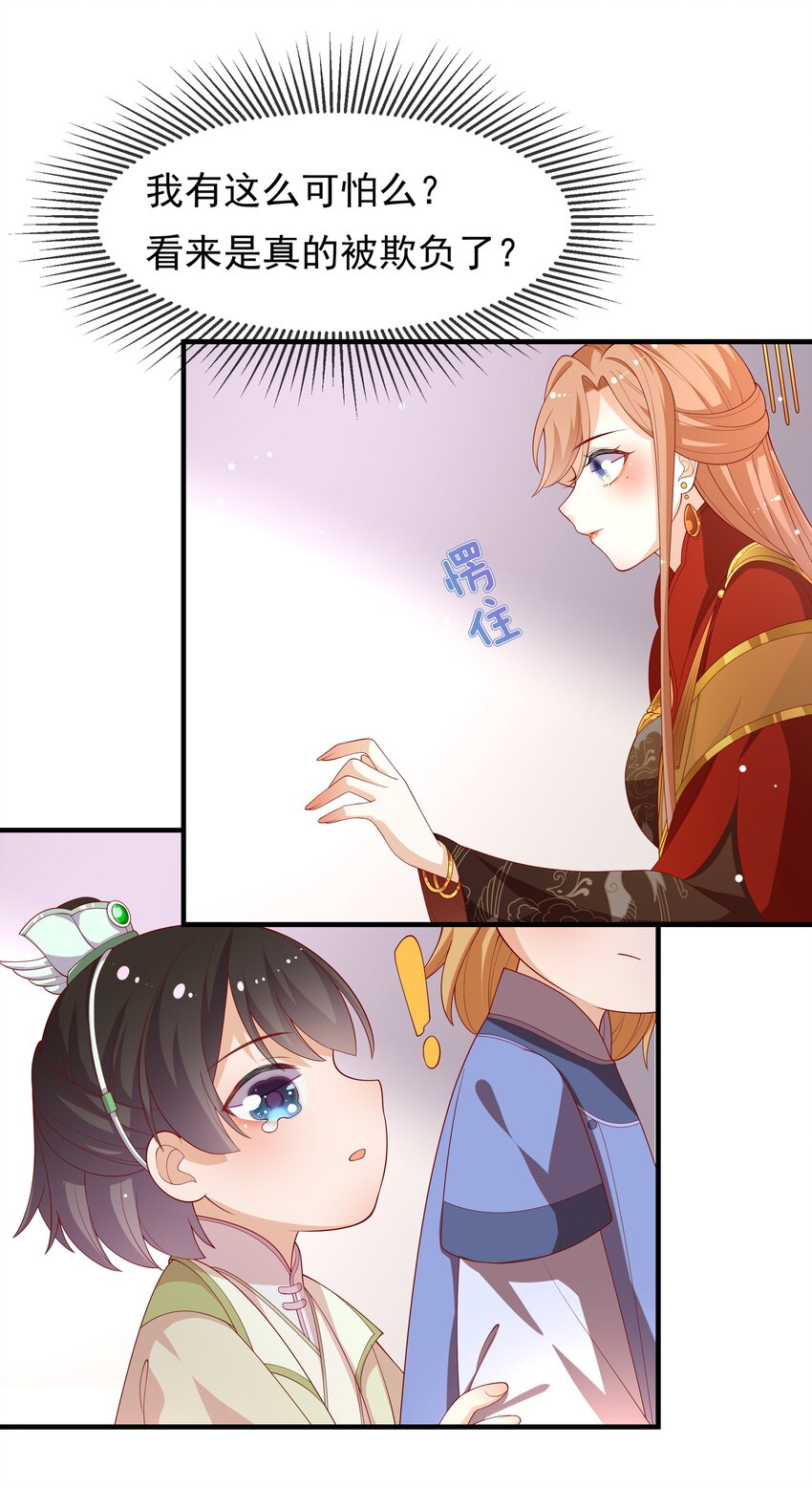 《重生为了敌国的恶毒皇后》003 皇后要带娃 第17页
