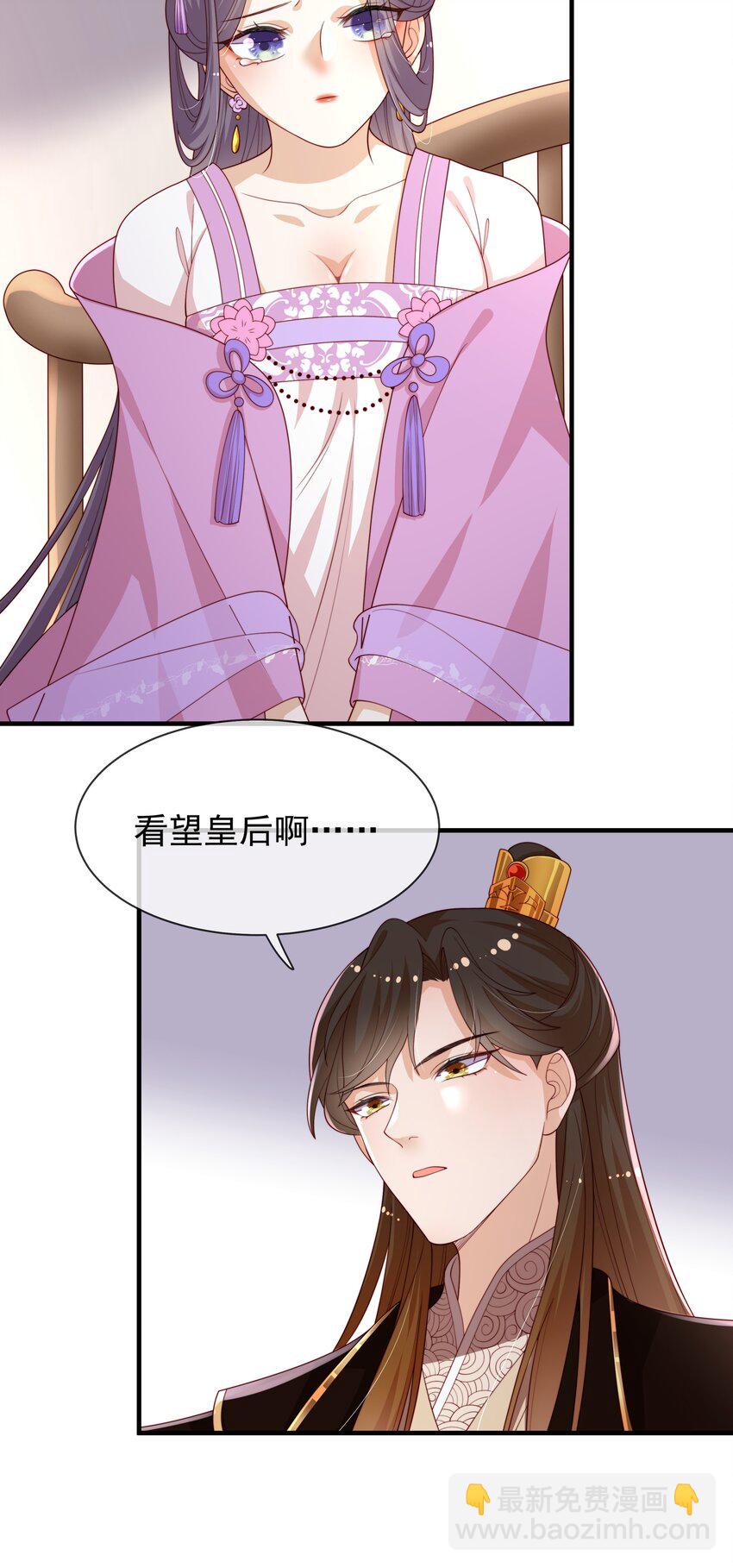 《重生为了敌国的恶毒皇后》003 皇后要带娃 第43页