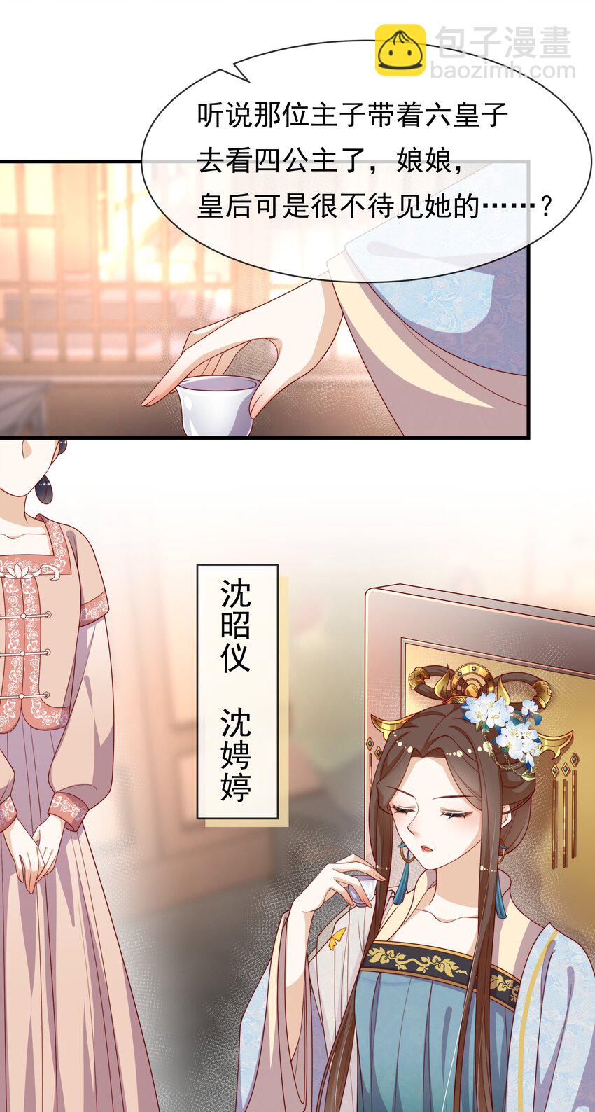 《重生为了敌国的恶毒皇后》007 后宫妃子真多 第3页