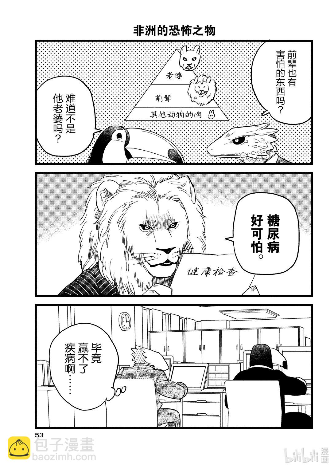 《非洲的动物上班族》3 第3话非洲的眼镜 第19页
