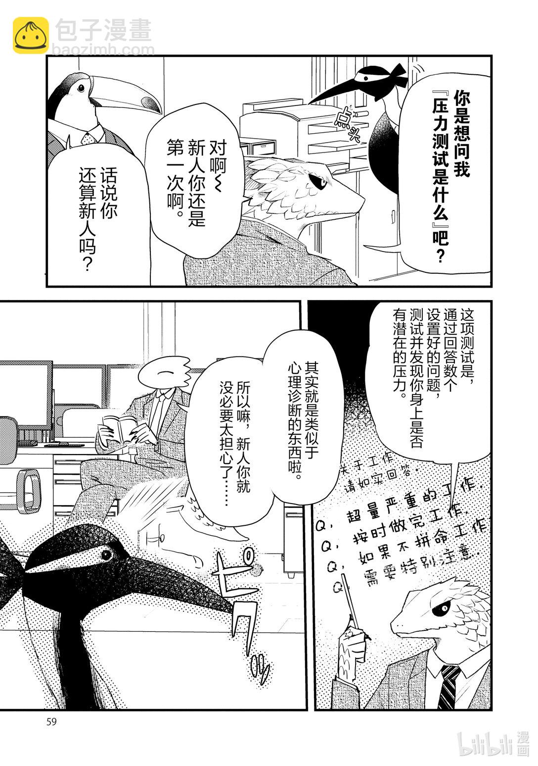 《非洲的动物上班族》20 第20话非洲的压力测试 第3页