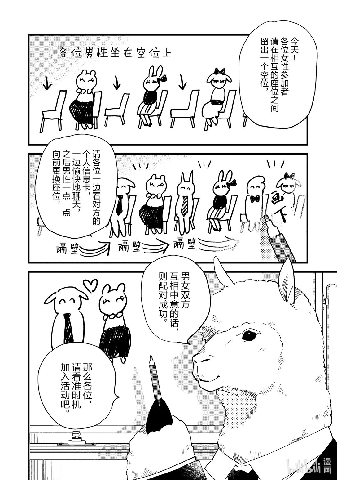 《非洲的动物上班族》25 第25话非洲的相亲 第8页