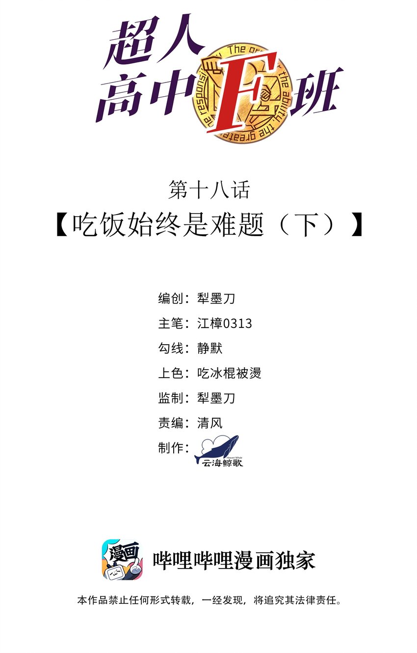 《超人高中F班》018 吃饭始终是难题（下） 第2页