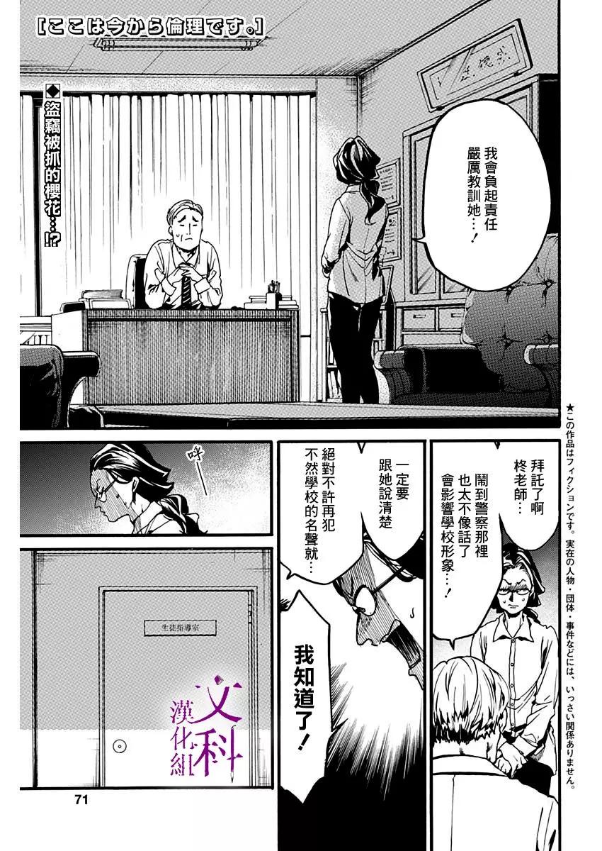 《伦理课堂。》第24话 第1页