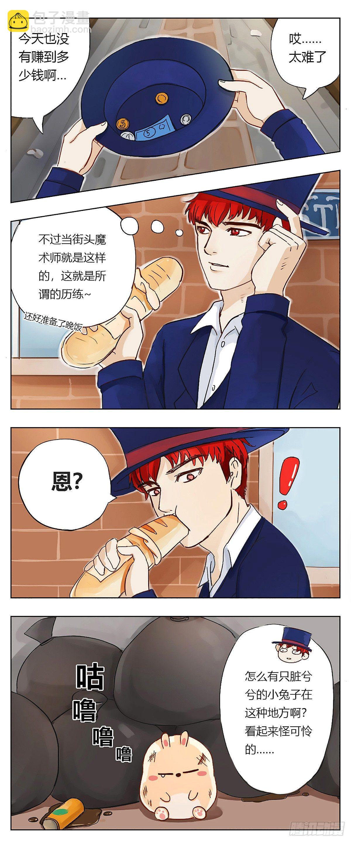 《魔法兔的奇遇》捡到一只兔子？！ 第2页