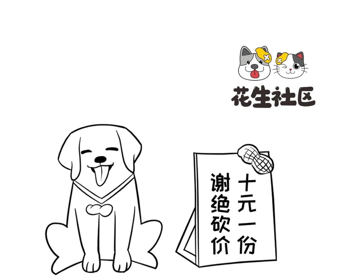 《花生社区》假如狗狗摆地摊 第1页