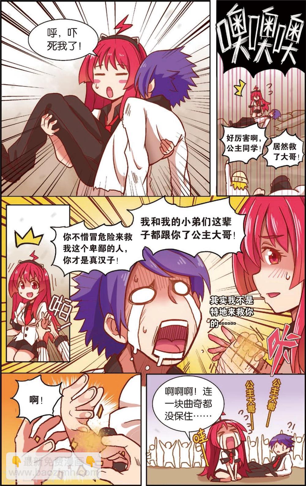 《公主漫画法则》第2话 不是特地来救你的(下) 第10页