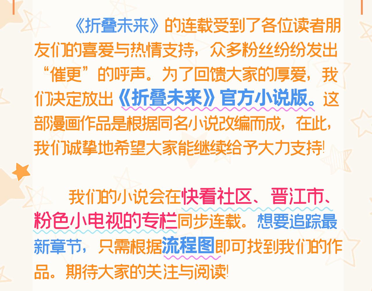 《折叠未来》【通知】官方小说上线啦！！ 第3页
