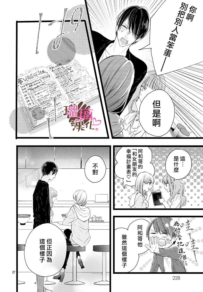 《不好意思，我哥是我男友》第1话 第27页